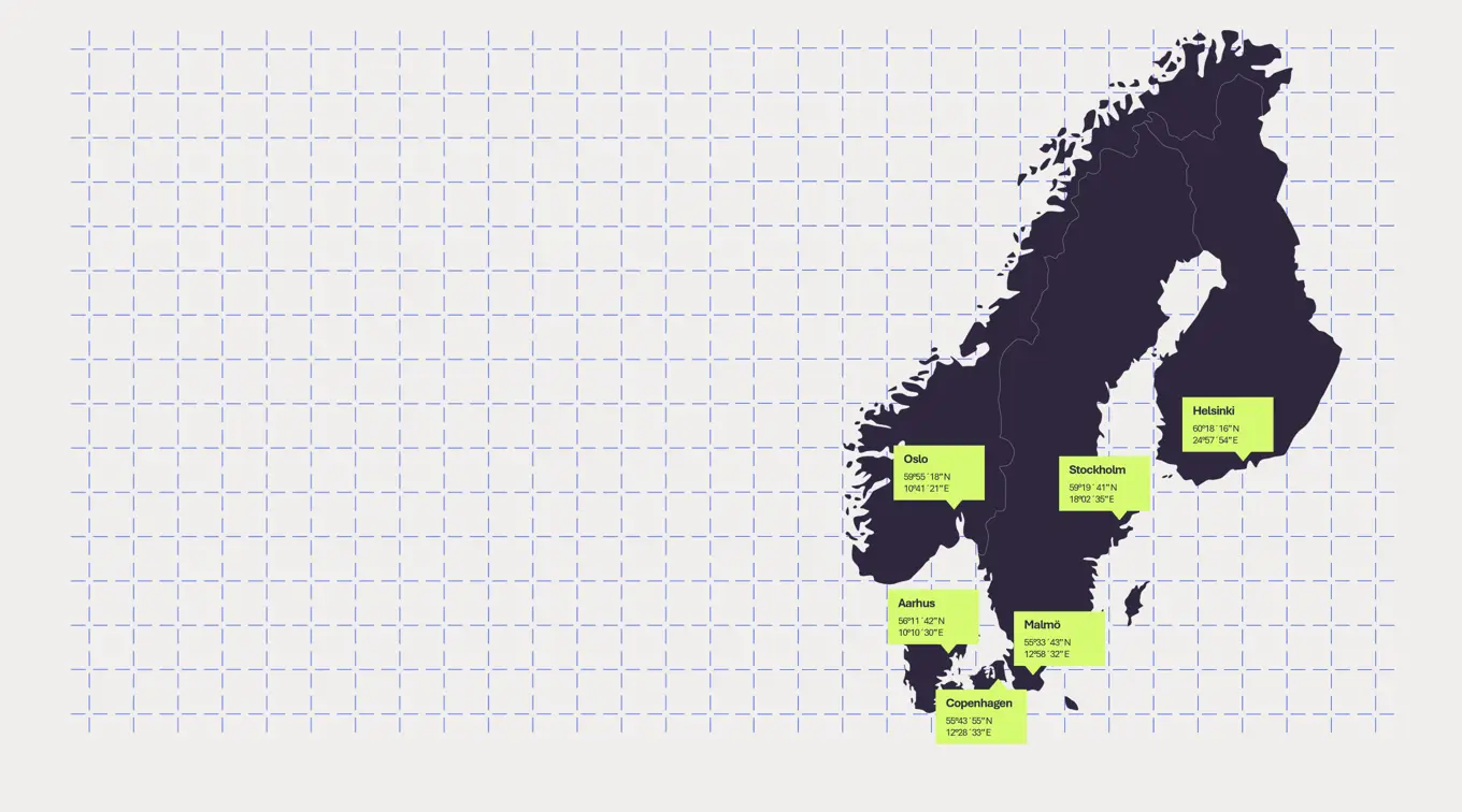 Mind Energy country map