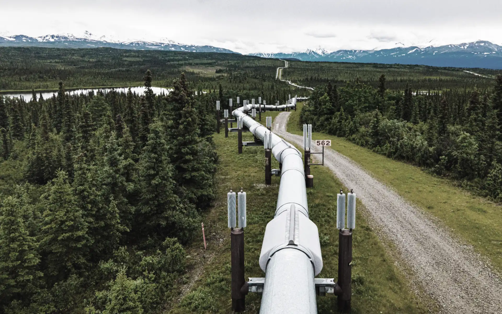 Gas pipes